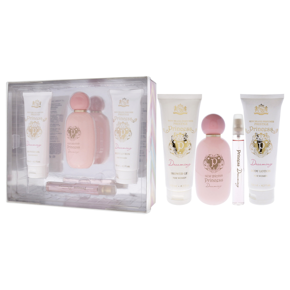 Prestige Princess Dreaming by New Brand for Women 4 Pc Gift Set - Picture 4 of 6